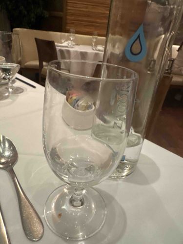Clear Glass Goblet
