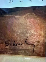 Artist's Signature on an Artwork