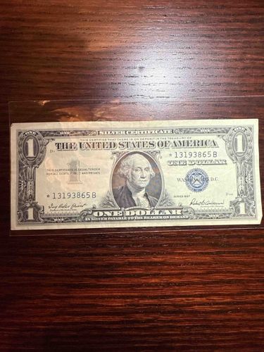 Series 1957 $1 Silver Certificate Star Note