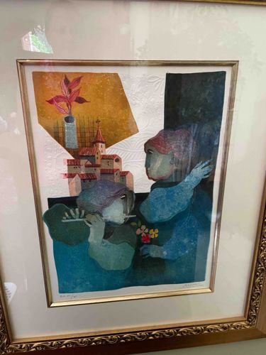 Alvar Hand Signed and Numbered Lithograph