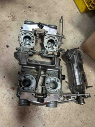 Motorcycle Carburetor Rack (Inline-Four Configuration)