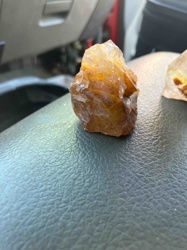 Raw Citrine Crystal Specimen