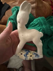 Porcelain Fawn Figurine