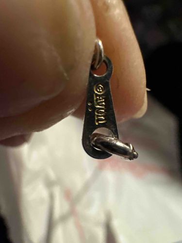 Avon Signed Necklace Extender or Hang Tag