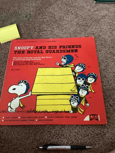 Snoopy and His Friends The Royal Guardsmen Vinyl Record