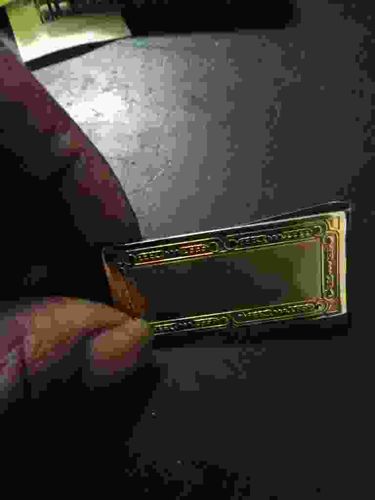 Engraved Decorative Metal Nameplate