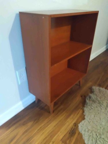 Mid-Century Modern Style Small Bookcase