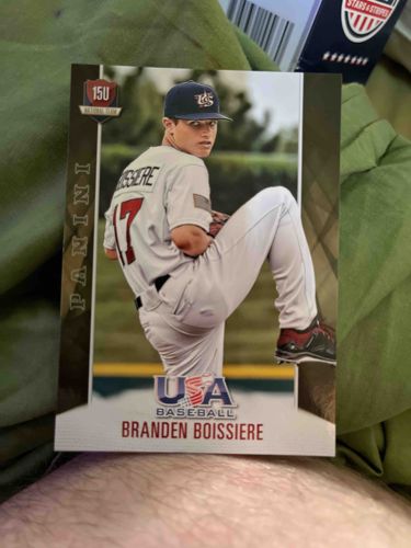 Branden Boissiere Panini 15U National Team Baseball Trading Card