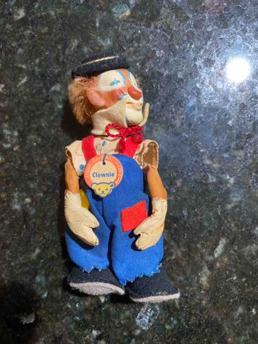 Vintage Steiff 'Clownie' Bendable Figure
