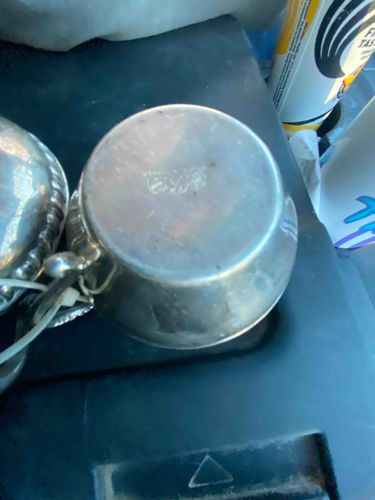 Oneida Silver-Plated Creamer or Sugar Bowl