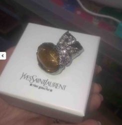 Yves Saint Laurent Rive Gauche Statement Ring