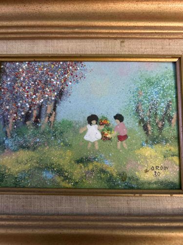 Enamel on Copper Painting by Ardin 80