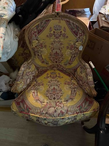 Louis XV Style Rococo Revival Armchair