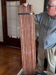 Folding Wooden Laundry Drying Rack