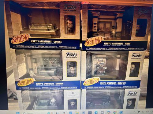 Funko Mini Moments: Seinfeld Jerry's Apartment Full Set (6 Figures)