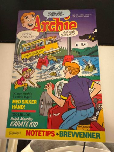 Archie Comic Book (Norwegian Edition) - NR. 11-1985