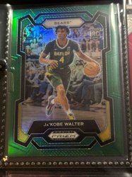 Ja'Kobe Walter Panini Prizm Green Foil Rookie Card