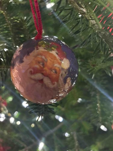 Vintage Santa Claus Christmas Ornament
