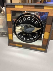 Goose Island Beer Co. Framed Mirror Sign