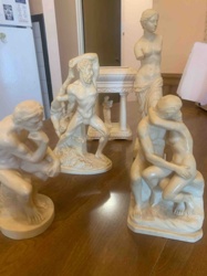 Collection of Neoclassical Figural Statuettes