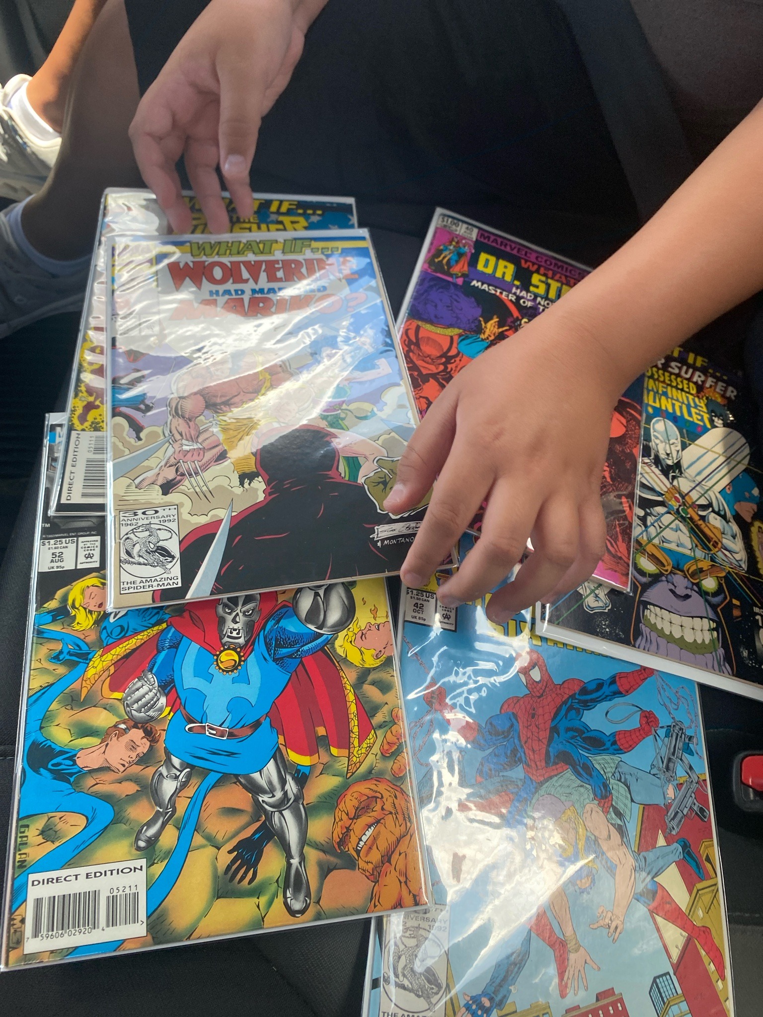 Submitted photo of What If...? Marvel Comics collection (not authenticated)
