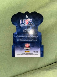 2015 Panini USA Baseball Box Set Tanner Houck Collegiate National Team Die-Cut Card #46/99