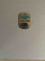 John Legend "Concerts 2005" All Access Pass