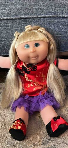 Cabbage Patch Kids Doll with Asian-Inspired Outfit