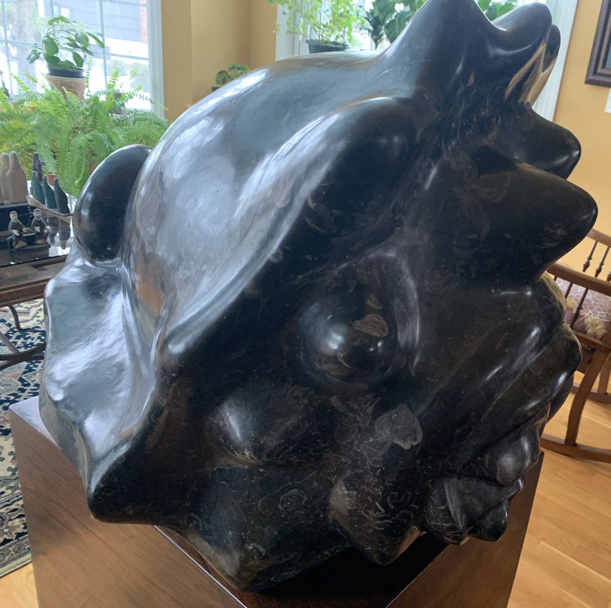 Submitted photo of Stone sculpture signed 'Batista -1989' (not authenticated)
