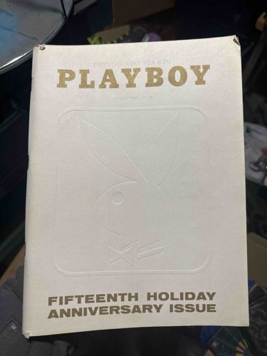 Playboy Magazine January 1969 - Fifteenth Holiday Anniversary Issue