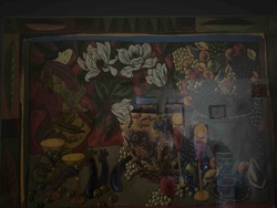 East Asian Inspired Still Life and Figure Painting