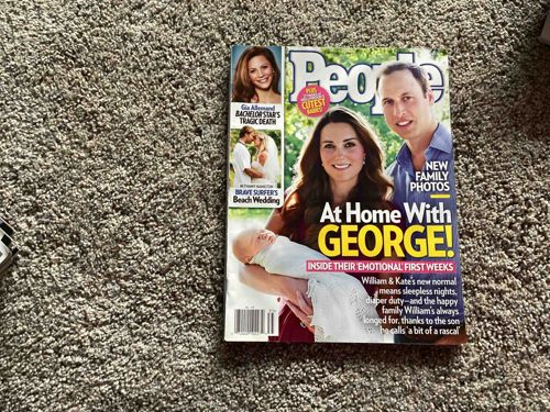 People Magazine, 'At Home With George' Cover