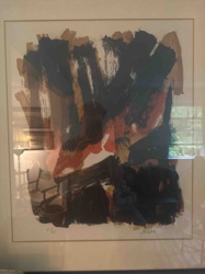 Abstract Expressionist Print '35/60'