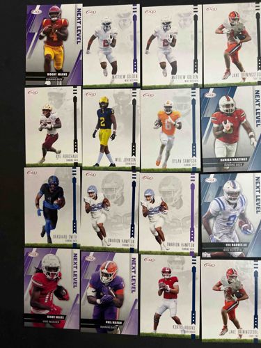 SAGE Next Level 2024 College Football Trading Cards