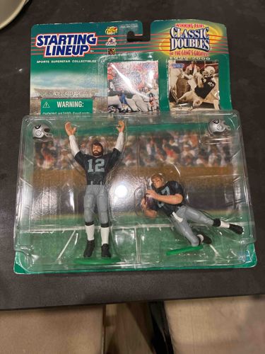 Starting Lineup Classic Doubles NFL Action Figure Set (Oakland Raiders)