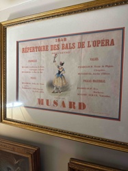 1848 Répertoire des Bals de l'Opéra Music Program / Poster