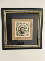Framed Celestial/Astrological Motif Artwork