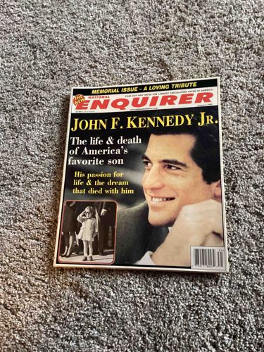 National Enquirer \"John F. Kennedy Jr. Memorial Issue\" Magazine