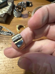 Ring with Three Inset Stones