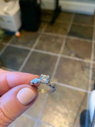 Clark and Coombs V30 14K RPG Sweetheart Ring