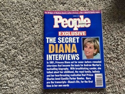 People Weekly Magazine, October 13, 1997 Issue featuring Princess Diana Interviews