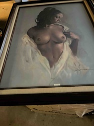 Framed Print of 'Monica' by Barbara Krupp