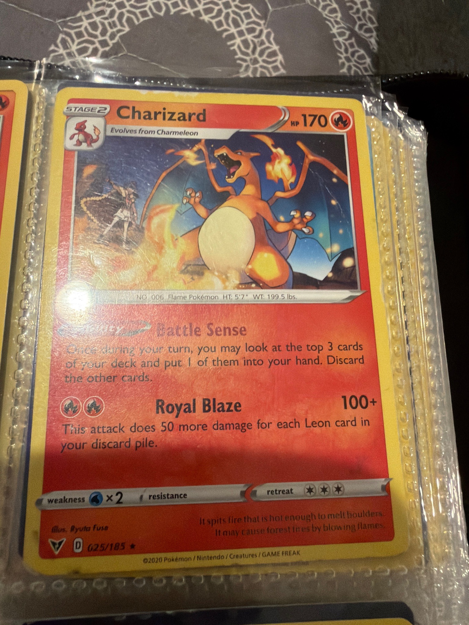 Charizard 025/185 - Vivid Voltage Theme Deck Non-Holo Rare