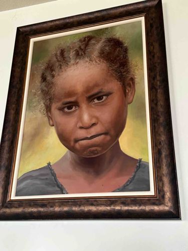 Portrait Painting of a Child