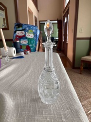 Crystal Decanter with Stopper