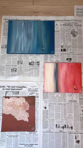 Série Émotion (Émotion 1, Émotion 2, and Émotion 3) by Chaban, 2025