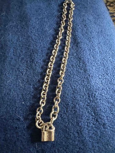 Tiffany & Co. RTT Padlock Chain Necklace