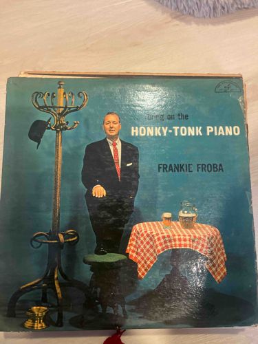 Bring on the Honky-Tonk Piano - Frankie Froba LP Record