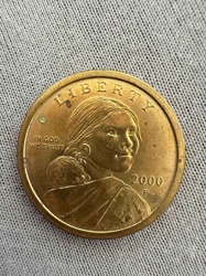 2000-P Sacagawea Golden Dollar Coin