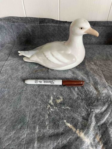 Porcelain Duck Figurine
